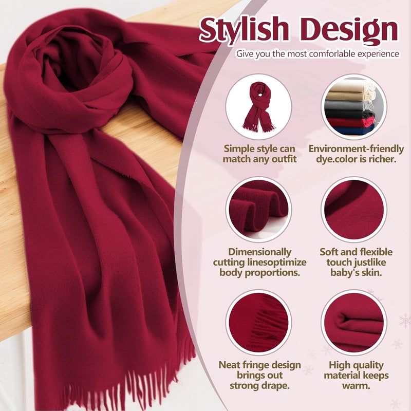 AURUZA Shawls and Wraps for Evening Dresses, Soft Pashmina Shawls for Women, Pashmina Shawls for Wedding Party - Image 4